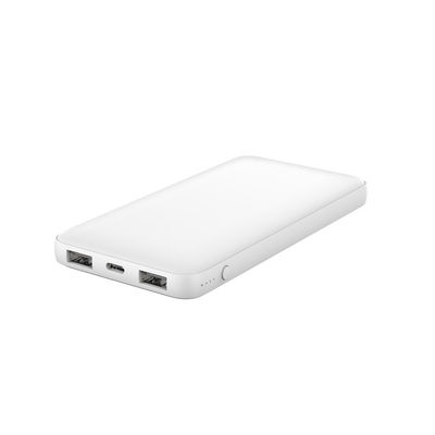 ไม่มีรอยขีดข่วน 218.5g 136mm Portable Dual USB Power Bank