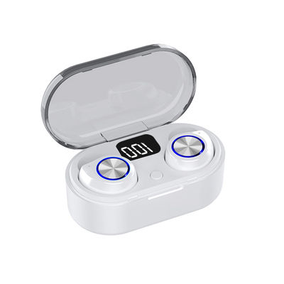 บลูทู ธ V5.0 3.0V หูฟังไร้สายน้ำหนักเบาชนิดใส่ในหูหูฟังแบบสปอร์ต