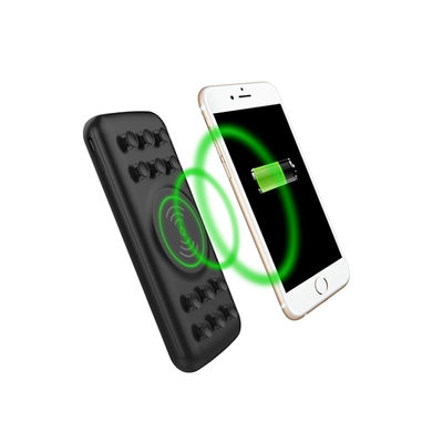 ถ้วยดูด 10000mAh 9V 2A Wireless Charge Power Bank