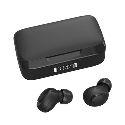 จอแสดงผลแบตเตอรี่ LCD 120h 39mm หูฟังบลูทู ธ ไร้สาย