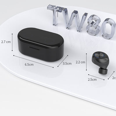 ลายนิ้วมือ Touch TW80 หูฟังบลูทู ธ กันเหงื่อ 55mAh