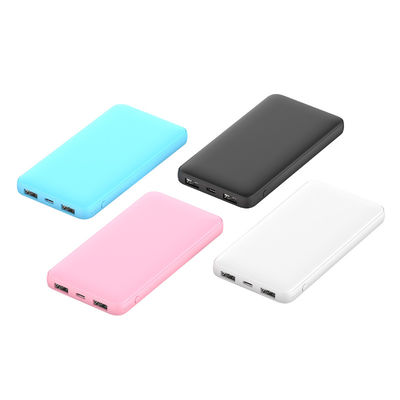 ไม่มีรอยขีดข่วน 218.5g 136mm Portable Dual USB Power Bank