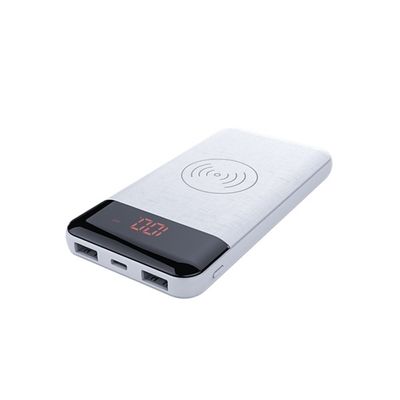 Micro USB 8000mAh 134mm จอแสดงผล LCD Power Bank