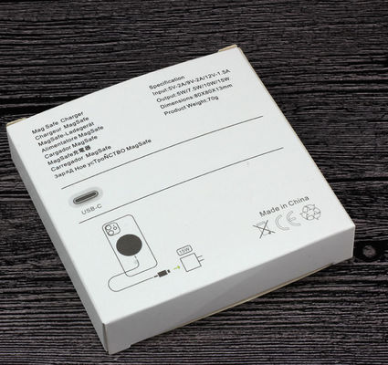 สายเคเบิล 1M 15W Type C พอร์ต Qi Wireless Magsafe Charger สำหรับ iPhone