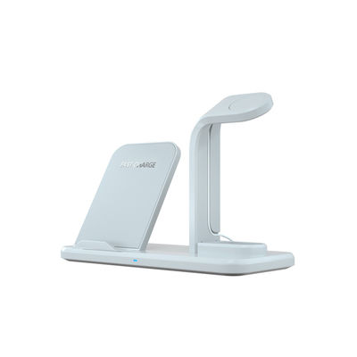 เครื่องชาร์จไร้สายชาร์จเร็ว 3in1 พร้อมไฟ LED แสดงสถานะ