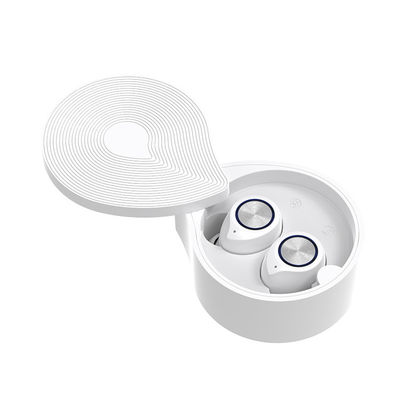 หูฟังสเตอริโอไร้สาย True Wireless FCC V5.0 หูฟังบลูทู ธ ขนาดเล็กในหู