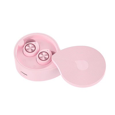 หูฟังสเตอริโอไร้สาย True Wireless FCC V5.0 หูฟังบลูทู ธ ขนาดเล็กในหู