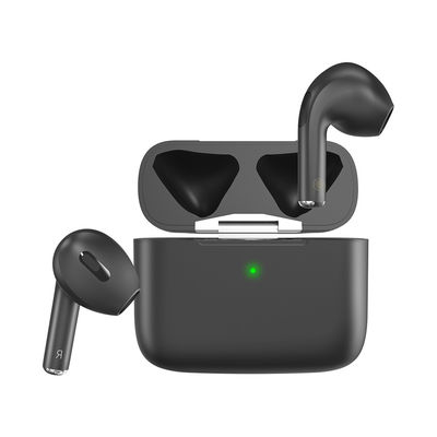 หูฟังบลูทู ธ ไร้สายตัดเสียงรบกวน 40mAh EarPods สีดำ