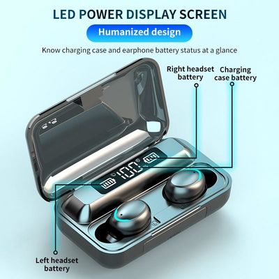 RoHs Tws Bluetooth 5.0 Earbud STouch 9D Stereo F9 True Wireless Headset 5.0