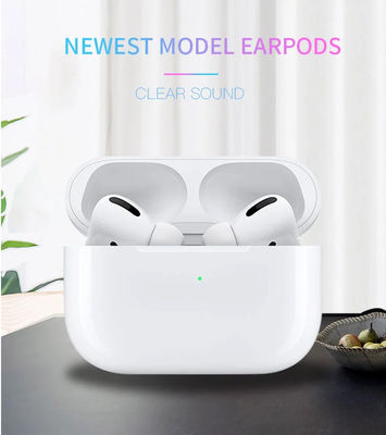AirPods Pro IPX4 หูฟังไร้สายน้ำหนักเบาพร้อมเคสชาร์จไร้สาย
