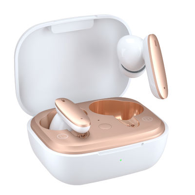 HIFI หูฟังบลูทู ธ ไร้สายตัดเสียงรบกวน IPX4 ชิปคู่กันน้ำ