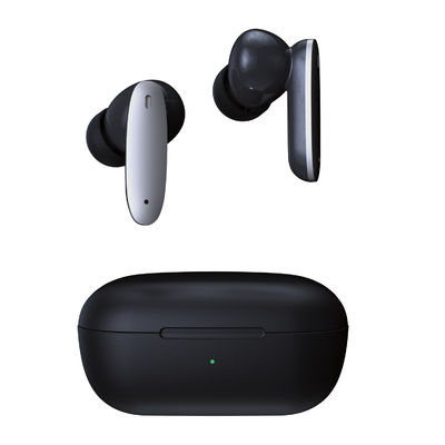 HIFI หูฟังบลูทู ธ ไร้สายตัดเสียงรบกวน IPX4 ชิปคู่กันน้ำ