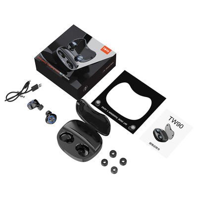 OEM IPX7 ตัดเสียงรบกวนหูฟังบลูทูธไร้สาย Tws Earphone