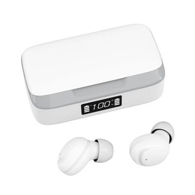จอแสดงผล LED 18D Ipx7 หูฟังบลูทูธกันน้ำหูฟังไร้สาย Anc